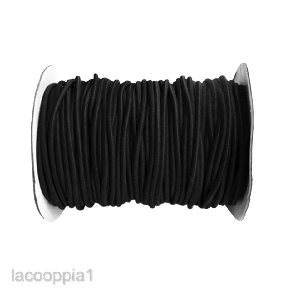 Cuộn Dây Bungee Đàn Hồi 4mmx10m Màu Đen 4Mm Chuyên Dụng Cho Tàu Thuyền