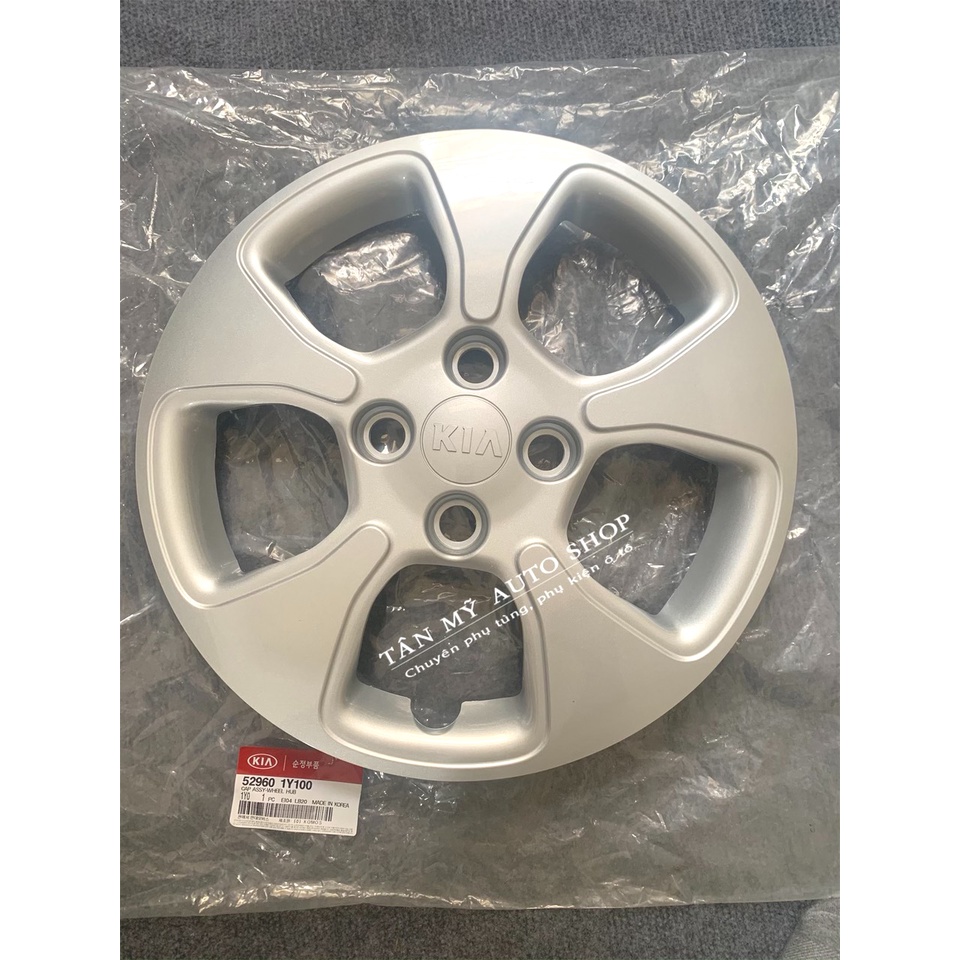 Chụp mâm sắt Kia Morning - hàng chính hãng