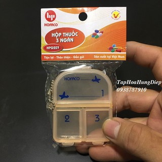 Hộp Đựng và Chia Thuốc 4 Ngăn