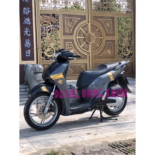 Tem SH ADIDAS crom vàng dán cho mọi loại xe(sh.vision.lead...)