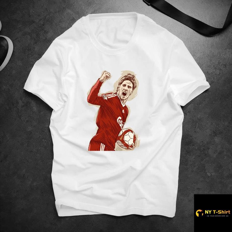 [Freeship] Áo Thun In Hình Fernando Torres Mã 04 - Áo In Hình Cầu Thủ Bóng Đá