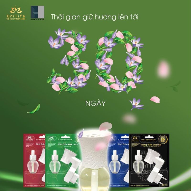 Trọn bộ sản phẩm nước hoa gia đình Unilife | BigBuy360 - bigbuy360.vn