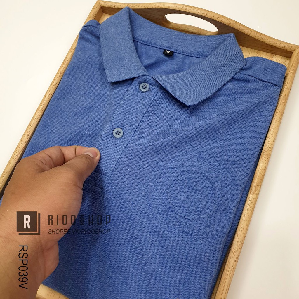 Áo áo thun nam có cổ cao cấp ab trơn đơn giản RSP039 | BigBuy360 - bigbuy360.vn