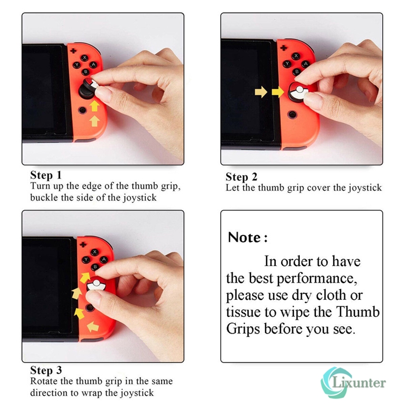 Tay cầm silicon kiểu pokemon dễ thương chuyên dụng dành cho máy chơi game Nintendo