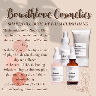 Tinh chất và kem dưỡng the ordinary các loại serum 30ml