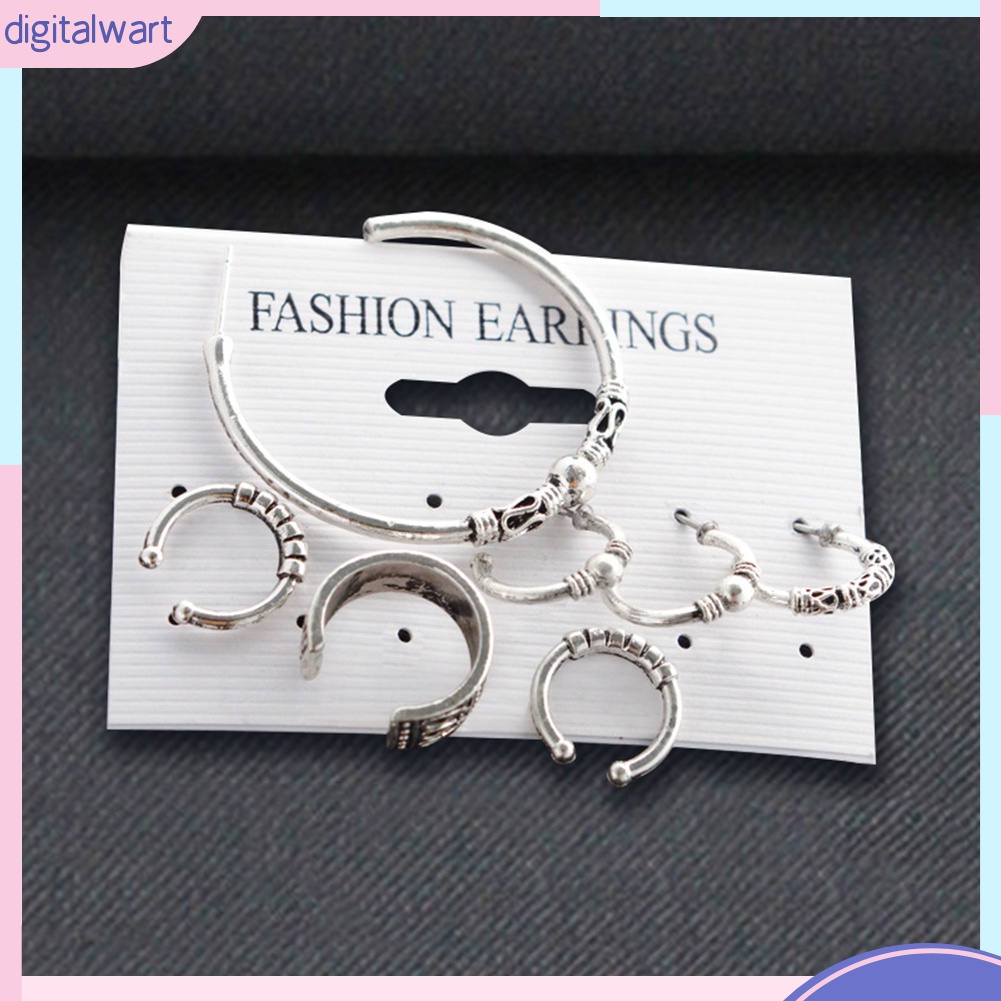 Set 7 Khuyên Tai Phong Cách Bohemian Cổ Điển Thanh Lịch Dành Cho Nữ