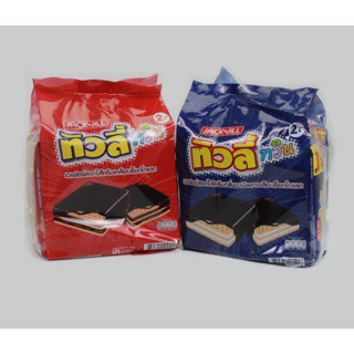 BÁNH XỐP PHỦ SOCOLA TIVOLI THÁI LAN- TÚI 24 GÓI