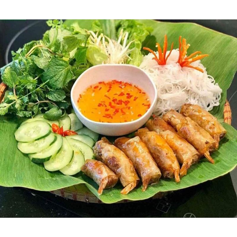 CHẢ RAM TÔM ĐẤT ĐẶC SẢN BÌNH ĐỊNH - QUY NHƠN - MIỀN TRUNG  C