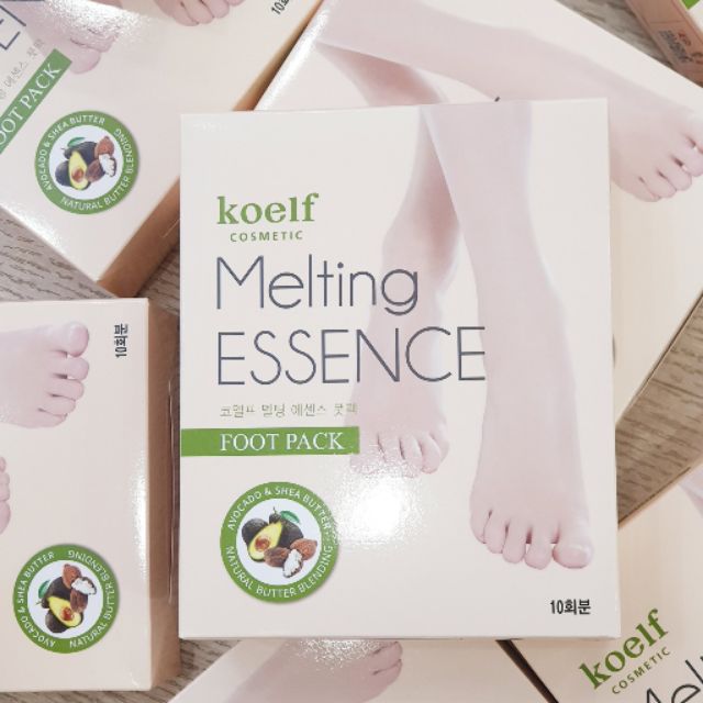 Mặt nạ chân Koelf Mealting Essence tinh chất trái bơ