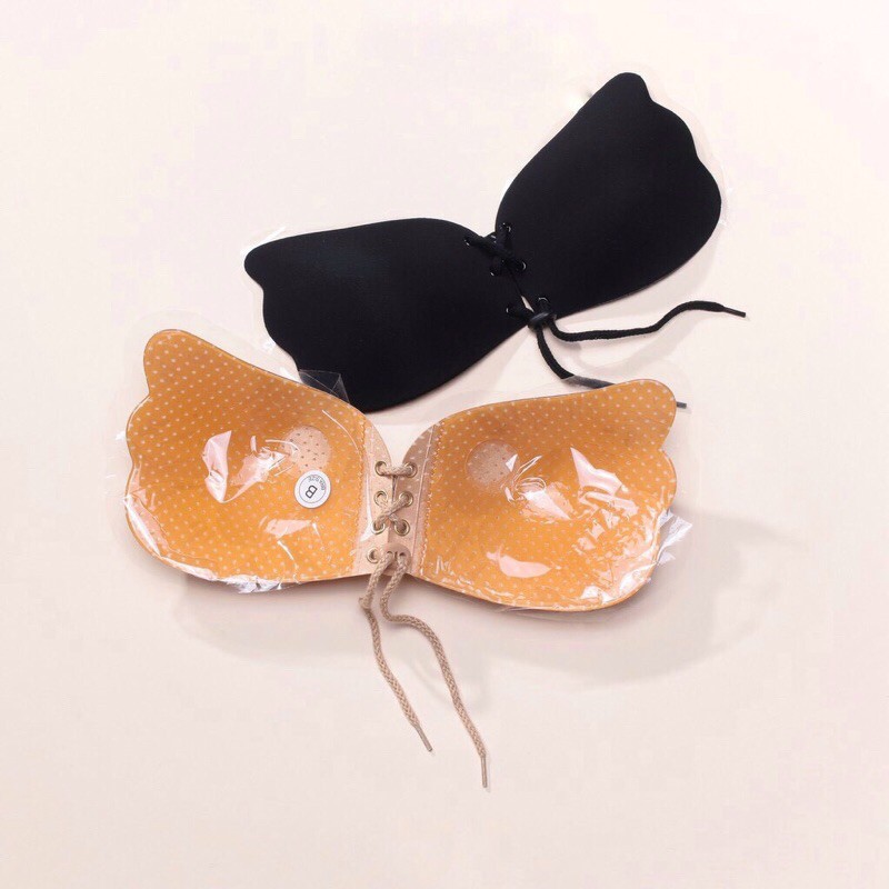 Áo lót dán ngực mẫu dây rút cánh tiên tạo khe LOẠI DÁN NGỰC