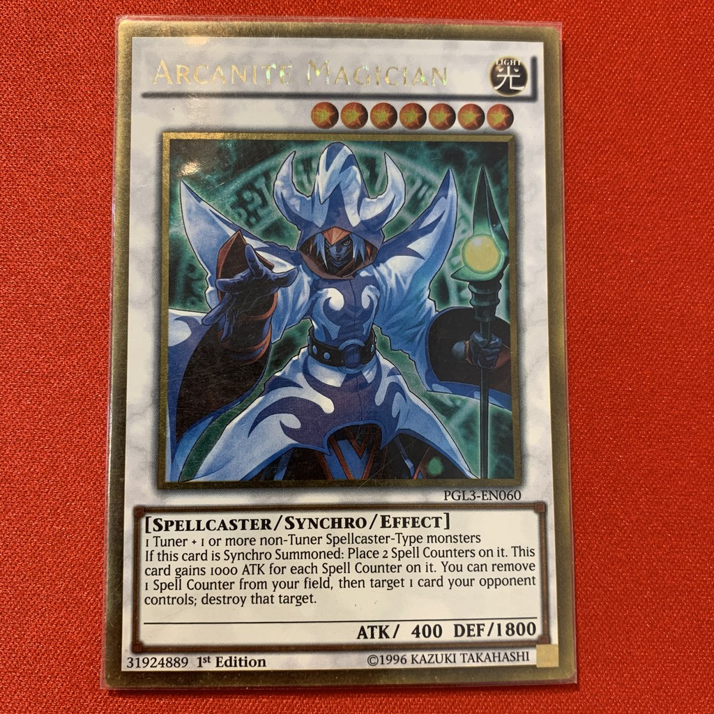 EN]Thẻ Bài Yugioh Chính Hãng] Arcanite Magician