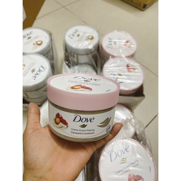 Tẩy tế bào chết Dove Creme-Dusch-peeling 225ml