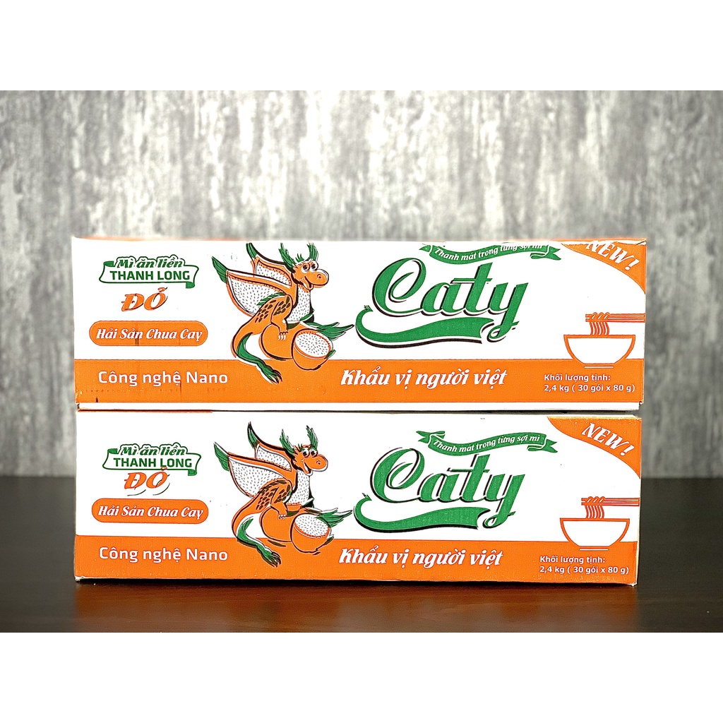 Mì Tô Thanh Long Đỏ Caty Mì Trộn Spaghetti