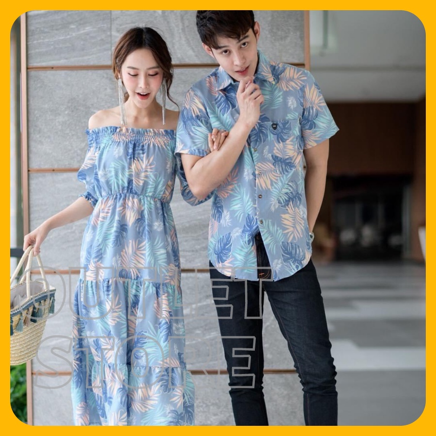 Đồ đôi đi biển nam nữ, áo đôi đi biển, set đôi đi biển đẹp chụp hình cưới phong cách trẻ trẻ trung