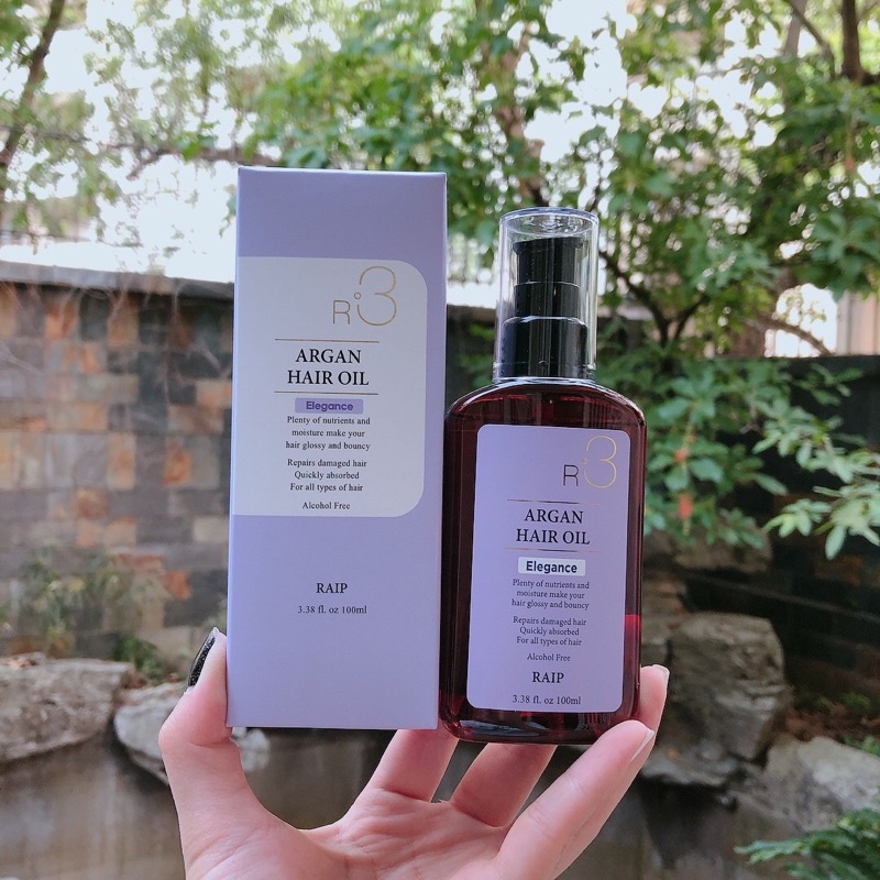 Tinh dầu dưỡng tóc R3 Raip Argan Hair Oil 100ml