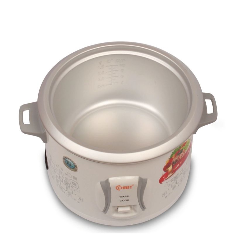 Nồi cơm điện nắp rời 1.8lit COMET CM8021 - Hàng chính hãng - BH 12 Tháng