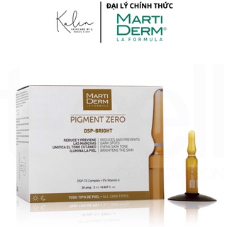 Tinh chất dưỡng sáng đều màu da giảm đốm MartiDerm Pigment Zero DSP Bright