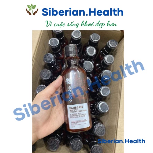 Dầu massage Balsam - Dầu thơm Siberian Pure Herbs Collection Extra Rich Massage Balsam - Siberian Wellness - 250ml