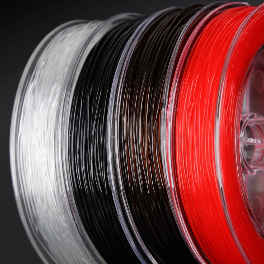 Cuộn dây cước co giãn trong suốt 1.0mm 30m dùng làm trang sức thủ công diy