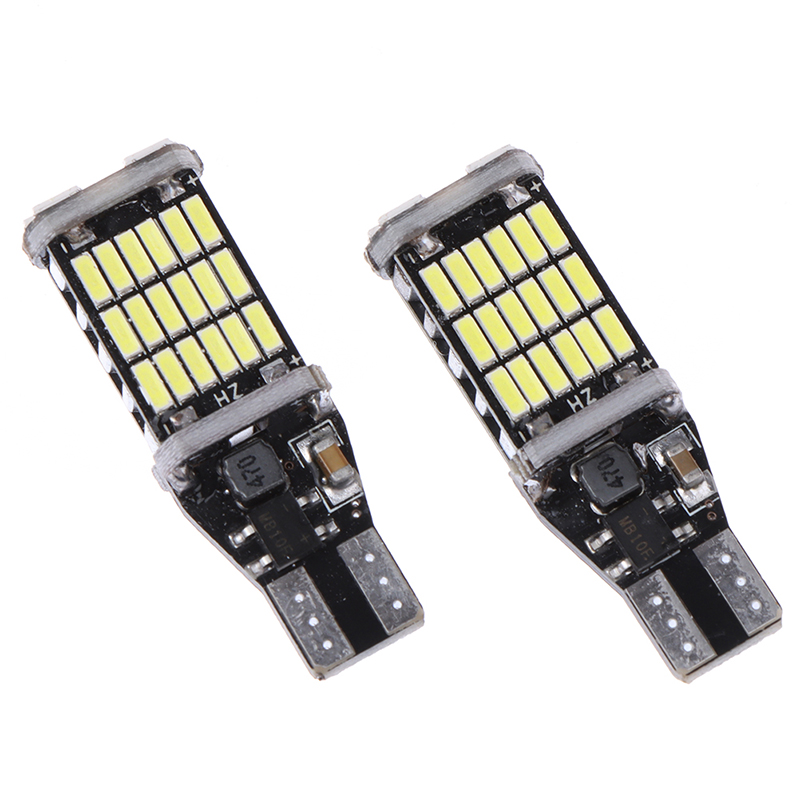 Set 2 bóng đèn Led T16 T15 921 W16W chuyên dụng để lùi xe thích hợp cho xe hơi
