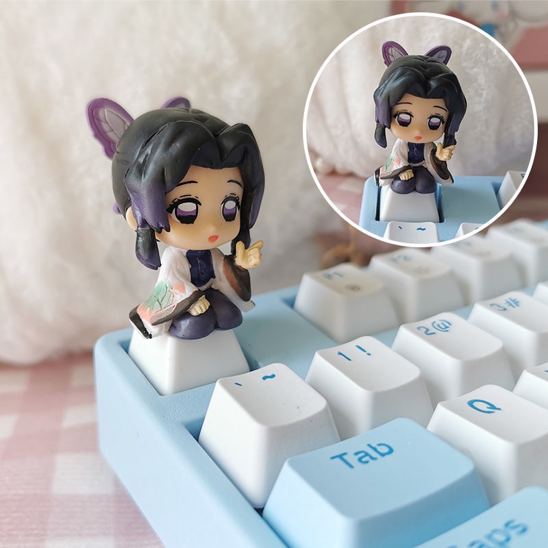 Keycap Lẻ Hoạt Hình Thanh Diệt Qủy Demon Phím Lẻ Bộ 2 Nút Bàn Phím Cơ