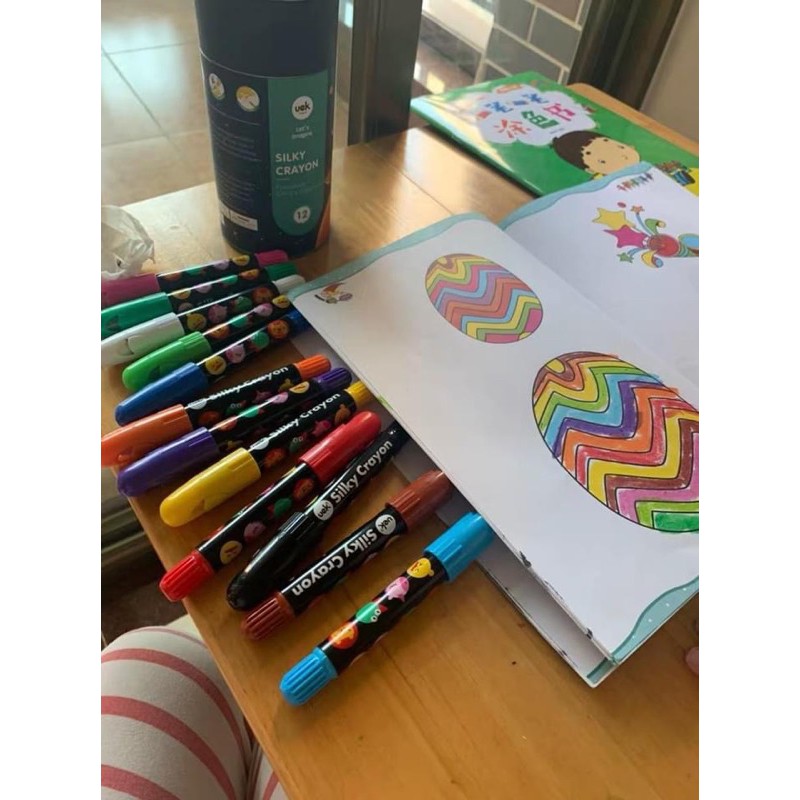 Sáp Màu Uek 24 Màu