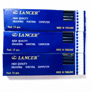 Bút Chì 6B LANCER - 1 hộp 12 cây