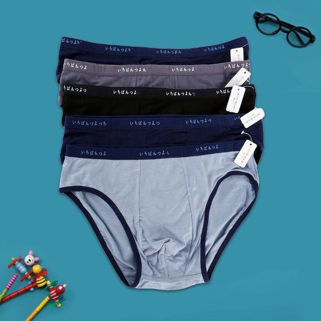 Set 5 quần sịp nam xuất Nhật, quần lót nam COTTON cao cấp
