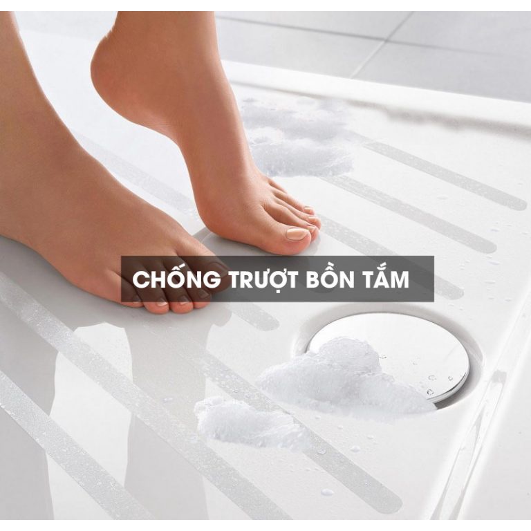 BĂNG KEO CHỐNG TRƯỢT MÀU TRONG SUỐT 3M SAFETY-WALK 220 CLEAR 50MM X 18.3M