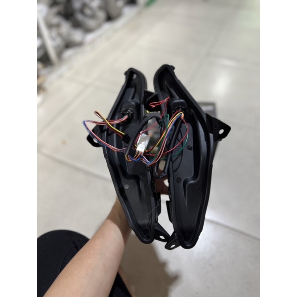 Bộ đèn demi winner v1 Audi lưới tổ ong CHỈNH BẰNG APP ĐIỆN THOẠI- hàng cao cấp đúc khuôn bấm jack đẹp - lắp như zin