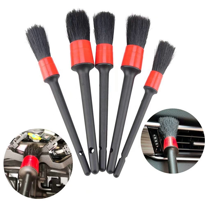 Cọ vệ sinh ô tô, cọ lau xe, chổi lau xe ô tô, cọ lông heo đa năng DETAILING, cọ chi tiết xe