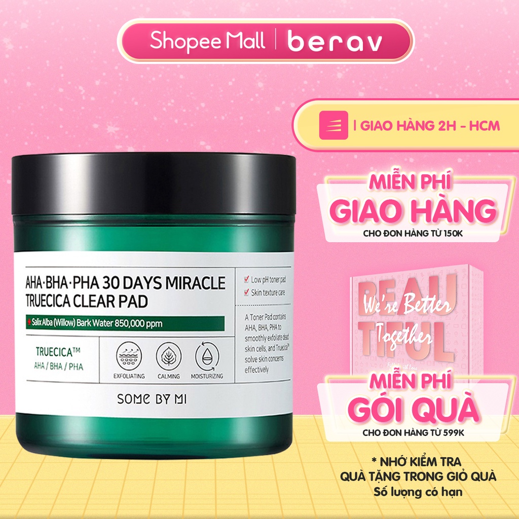 Kem Dưỡng SOME BY MI AHA-BHA-PHA Giảm Mụn, Se Khít Lỗ Chân Lông, Dưỡng Ẩm &amp; Sáng Da 50g