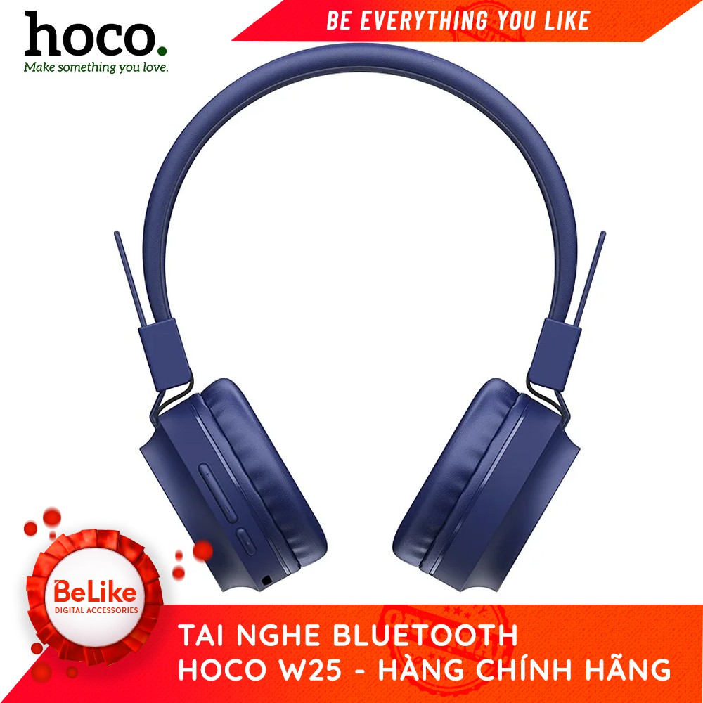 Tai Nghe Bluetooth Chụp Tai Cao Cấp Hoco W25 - Nghe Nhạc Chơi Game Cực Đỉnh