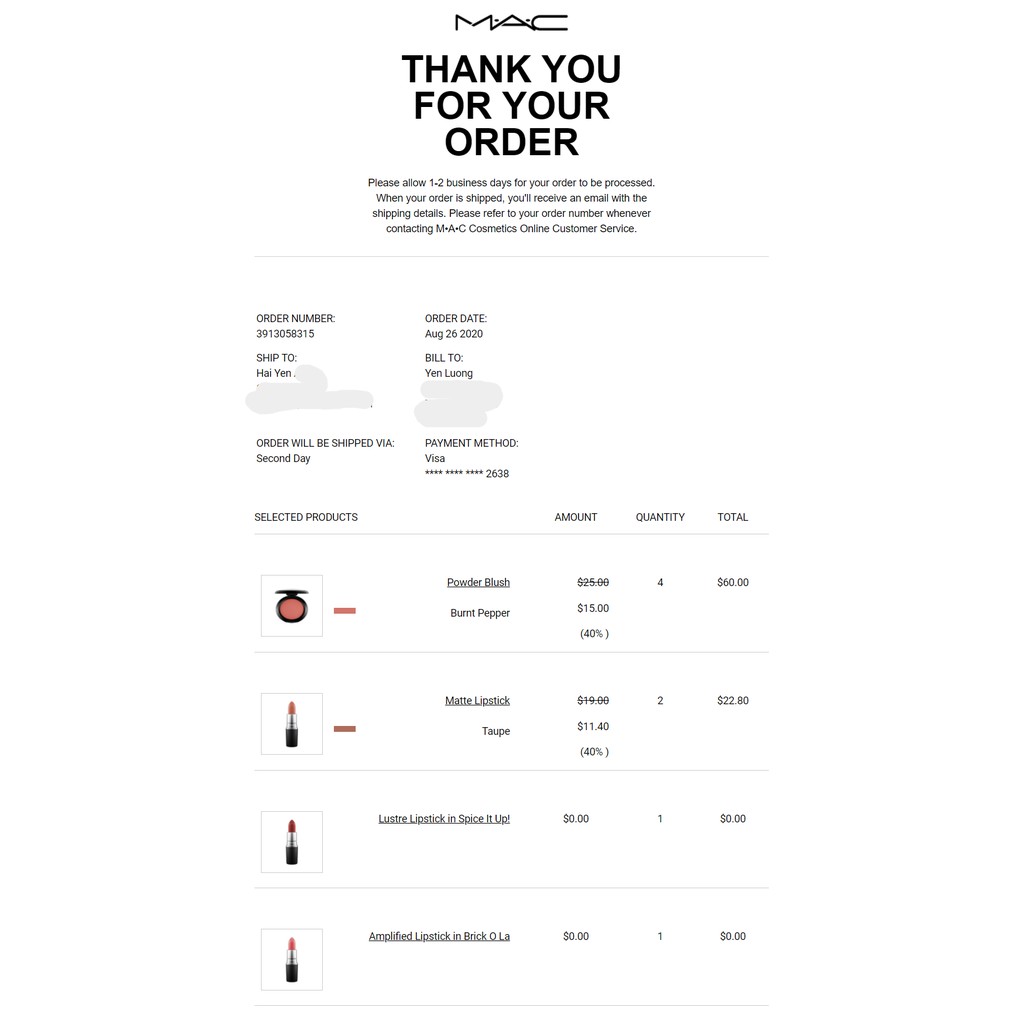 Son thỏi MAC Powder Kiss - Matte - Retro Matte Lipstick Fullsize 3.5g (Có bill đầy đủ) | BigBuy360 - bigbuy360.vn