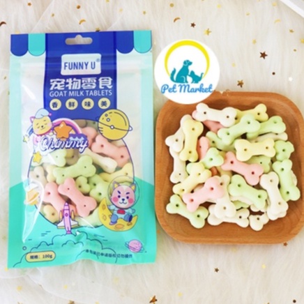 Bánh Quy thưởng cho chó mèo giúp thơm miệng, sạch răng