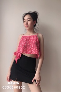 Áo dây chấm bi