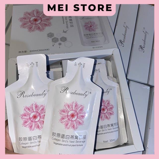 Nước Uống Collagen Yến Hộp 8 Gói