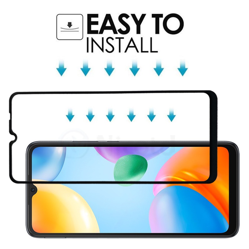 Kính Cường Lực Bảo Vệ Màn Hình Toàn Diện Cho Xiaomi Redmi 10C