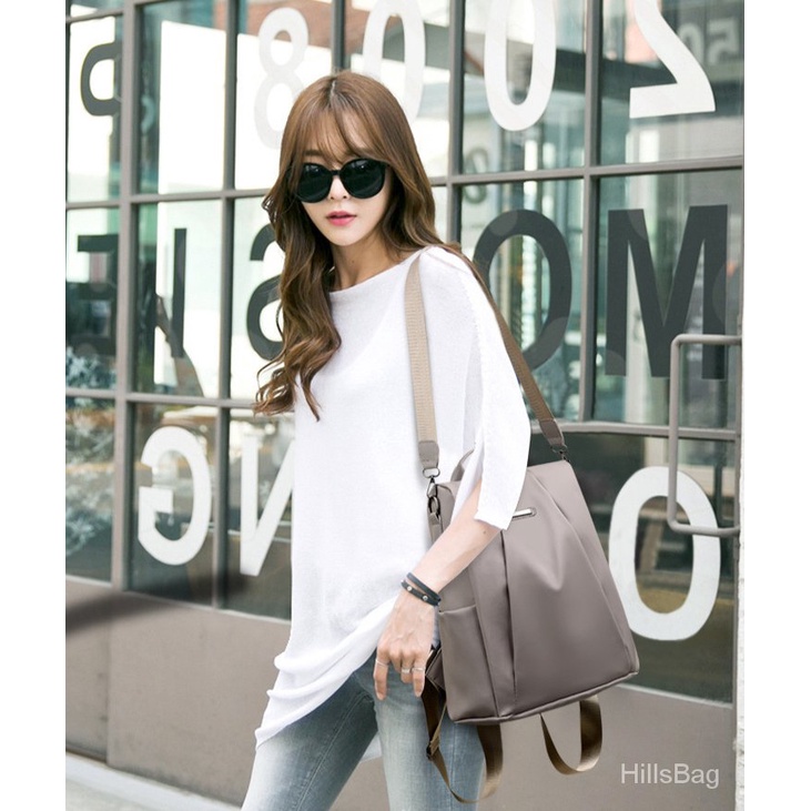 Chứng Khoán Hàn Quốc Nylon Chống Trộm Vai Túi Phụ Nữ Thời Trang Giải Trí Một Vai Túi Sau Khi Ba Lô