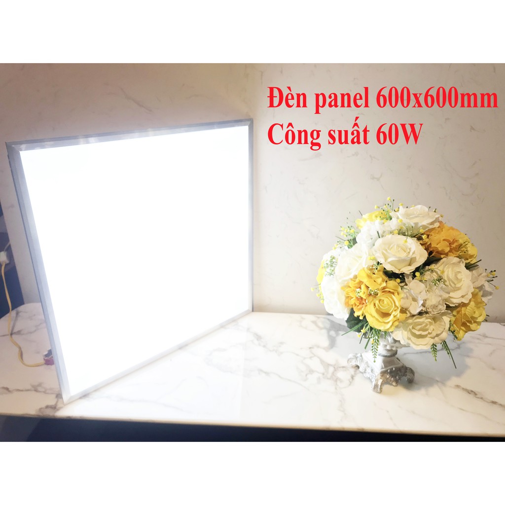 Đèn led panel âm trần 60x60, 60W siêu sáng siêu rẻ, đèn lắp la phông 600mm