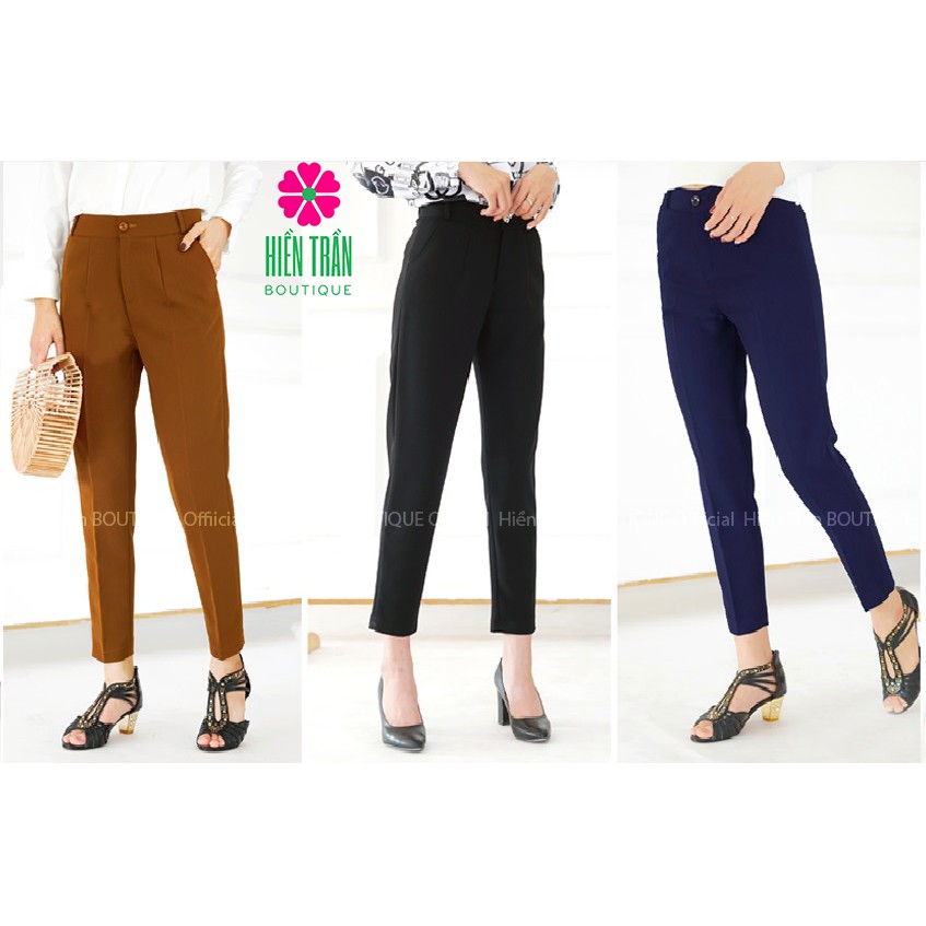 Quần tây nữ công sở chất lượng cao, chất vải cao cấp, co giãn nhẹ | BigBuy360 - bigbuy360.vn