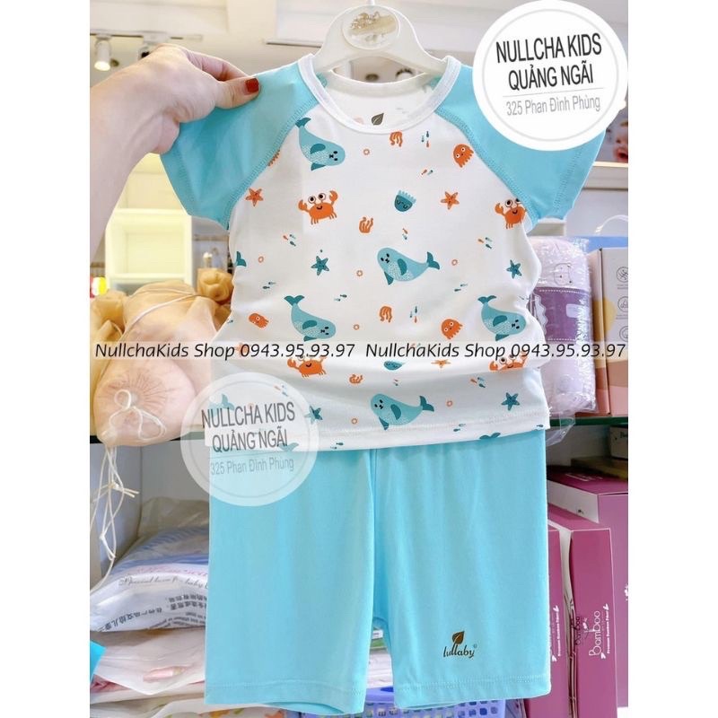 [Lullaby] bộ cộc tay bé trai chất petit NH321M