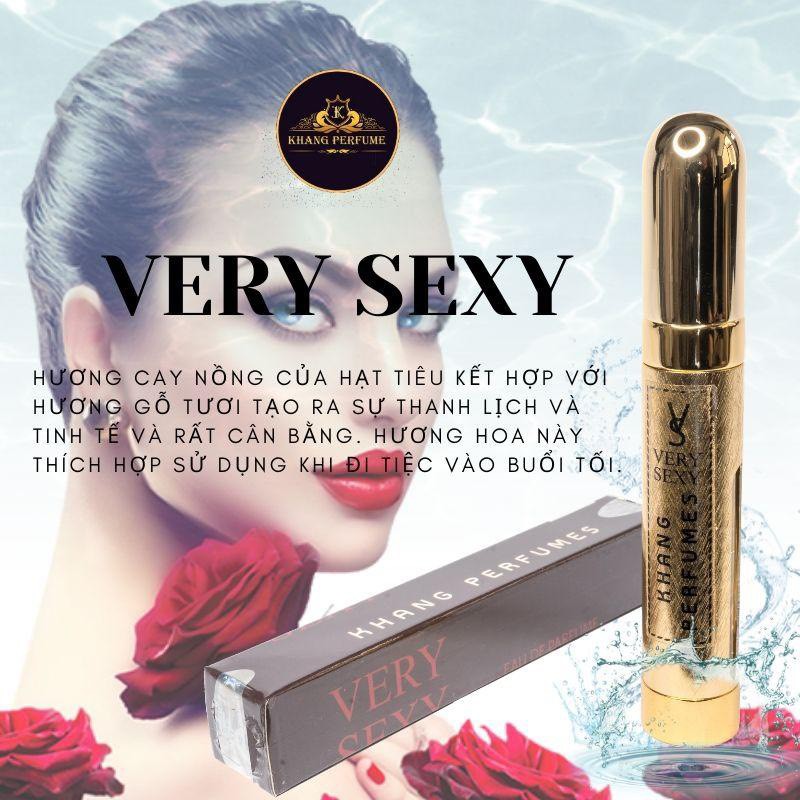 Nước hoa nữ Very Sexy by KALABO 12ml [Khang Perfume,cam kết Lưu hương 8-12h]