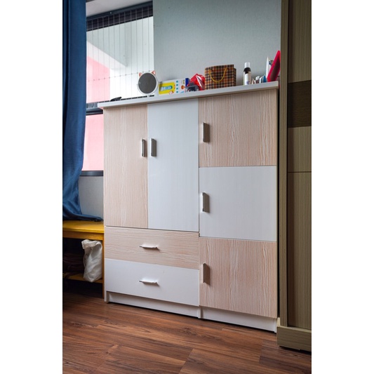 Tủ quần áo cho bé nhựa đài loan cao cấp  tủ cao 1m25 2  ngăn kéo 4 buồng