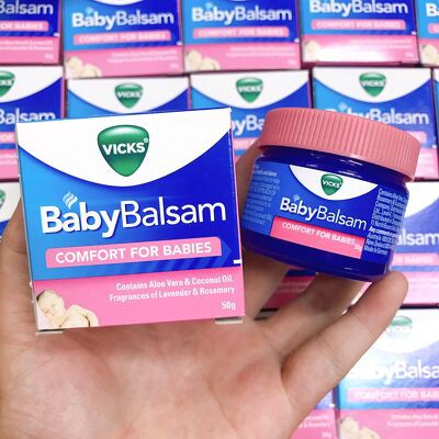 Kem bôi ấm ngực Vicks Baby Balsam Úc