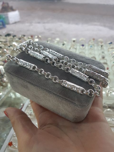 Dây chuyền bạc nam