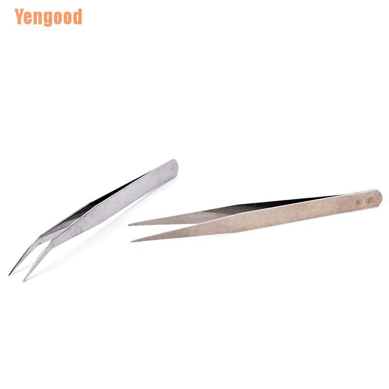 (Hàng Mới Về) Bộ 2 Nhíp Inox Đặc Biệt