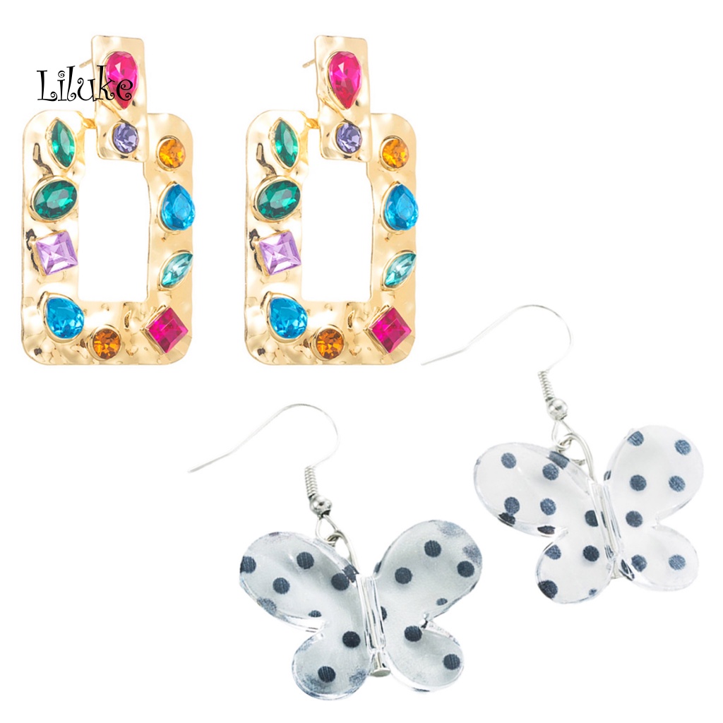 Đôi Khuyên Tai HìNh GiọT NướC LấP LáNh ThờI Trang Cho Nữ