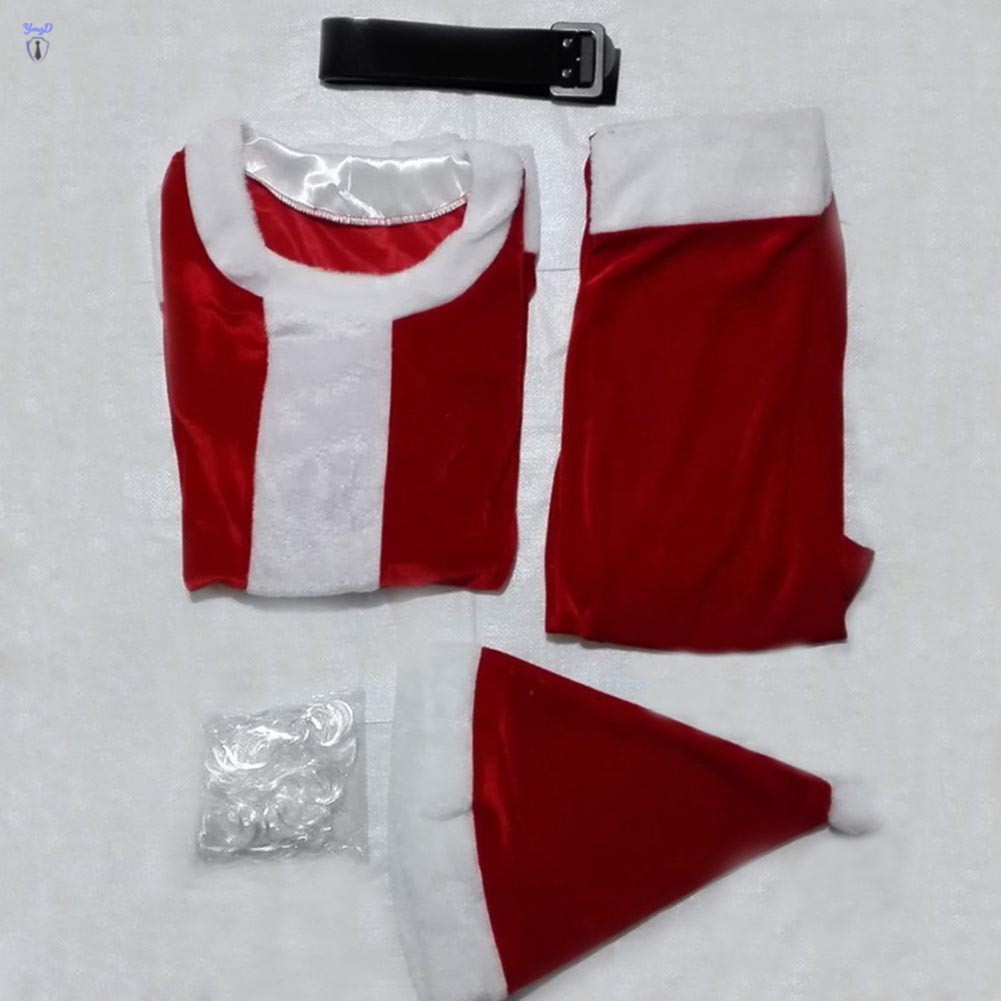 Bộ trang phục hóa trang ông già noel 5 món nhân dịp giáng sinh dành cho người lớn