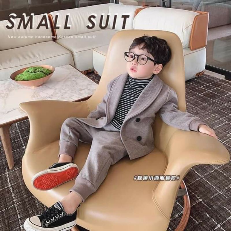 [🔥gom sale 🔥] bộ set vest dạ style hàn quốc cho bé trai